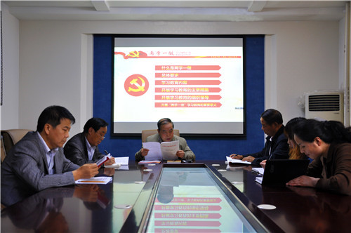 公司黨支部組織”兩學(xué)一做“ 學(xué)習(xí)交流會(huì)